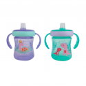 First Years Trainer Cup Dino Y6665 Set Of 2 Soft Spout 7oz