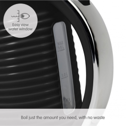 Morphy Richards 108266 Dune 1.5L Black Jug Kettle Plastic