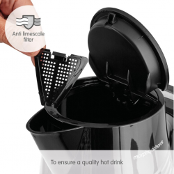 Morphy Richards 108266 Dune 1.5L Black Jug Kettle Plastic