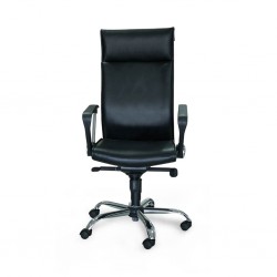 High Back Black Chair COUFU01