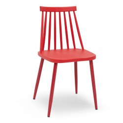 Cristela Dining Chair Red Color