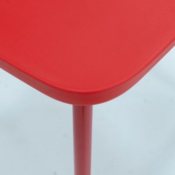 Cristela Dining Chair Red Color