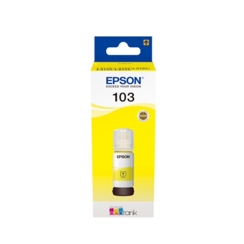 Epson 103 EcoTank Yellow ink bottle Epson 103 EcoTank Yellow ink bottle
