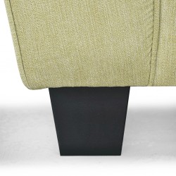 Bella Sofa Corner + Ottoman Lime Col Fabrics