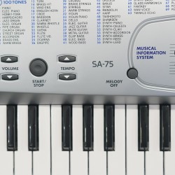 Casio SA-75 Standard Keyboard