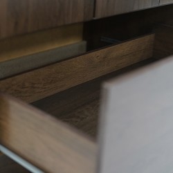 Prince Wardrobe 3 Doors Ebony Touch
