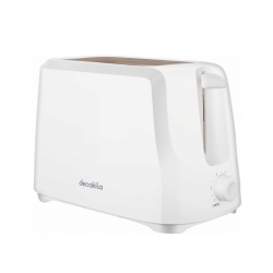 Decakila KETS001W 2 Slice WH Toaster "O"