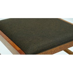 Amelia Table and 4 Chairs Dark Brown Color