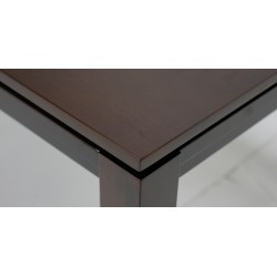 Caribean Table and 6 Chairs Rubberwood