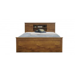 Rustic Bedroom Set 180x200 cm Brown Color