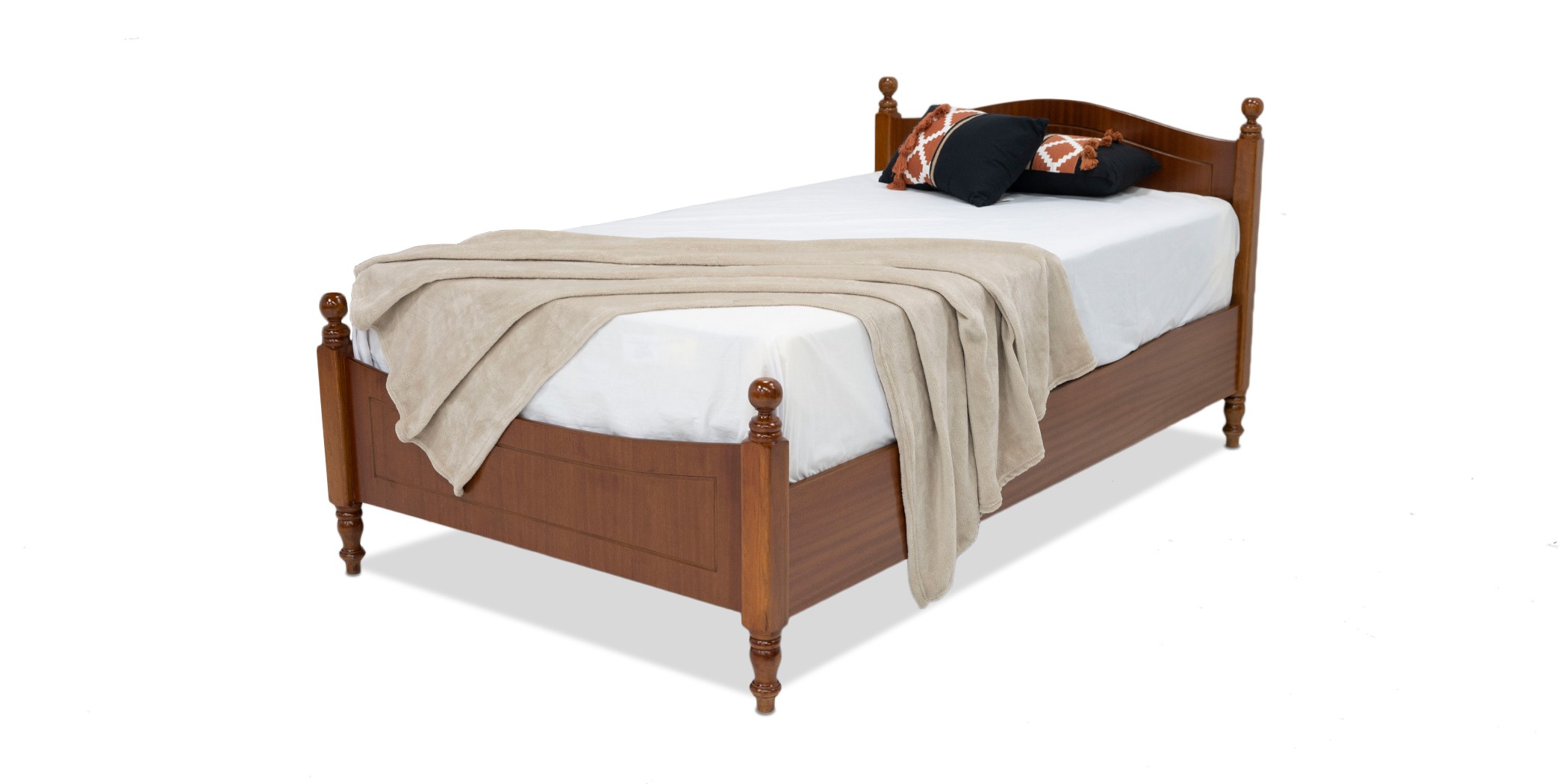 Jacinthe Bed 107x190 cm Sapele MDF