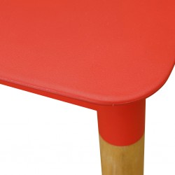 Stacking Chair COUXL802 Red Plastic