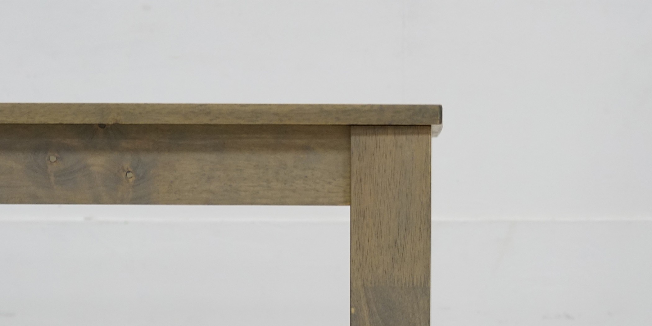 Silver Table and 6 Chairs Rubberwood