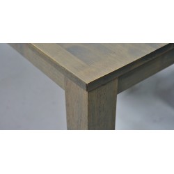 Silver Table and 6 Chairs Rubberwood