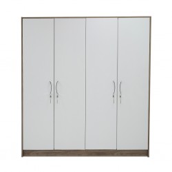 Elnora Wardrobe 4 Doors MDF