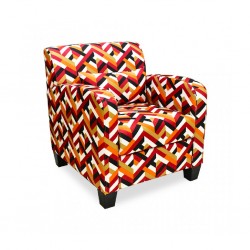 Gabrielle Accent chair Axiom Ruby in Fabric