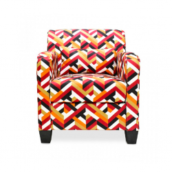 Gabrielle Accent chair Axiom Ruby in Fabric