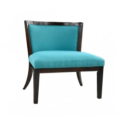 Cove Accent Chair Sachi 2 Teal Color Fabric