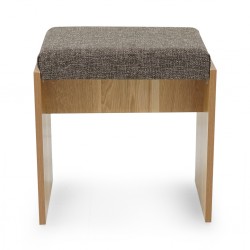 Elnora Dressing Table+Pouf Montana Oak & Lime White