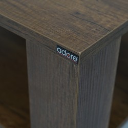 New Line Square Coffee Table Oslo Walnut Color