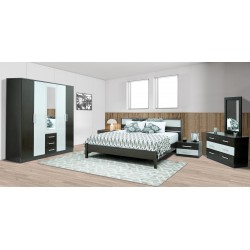 Miami Bedroom Set 180x200 cm Wengue PB