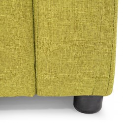 Picasso Sofa Corner in Mustard Fabric