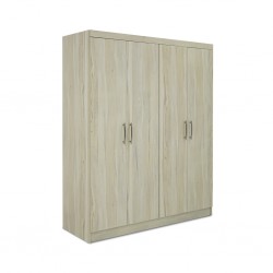 Sion Wardrobe 4 Doors In Melamine MDF