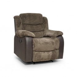 Lucan Recliner in Mocha/Bandero Express