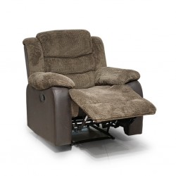 Lucan Recliner in Mocha/Bandero Express