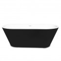 Bath Tub Black 1680x800x580