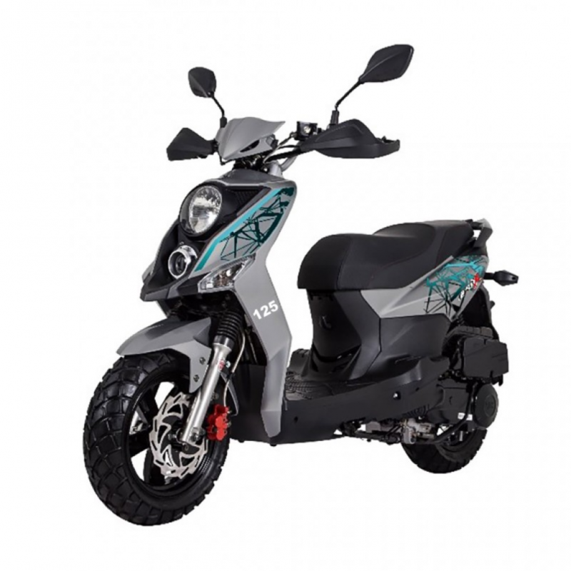 SYM CROX125 125CC Grey Scooter SYM CROX125 125CC Grey Scooter