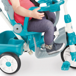 Little Tikes Outdoor Perfect Fit 4-In-1 Trike Teal 638695PC