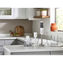 Kenwood HBM40.306WH BK+WH+PM+CH Triblade XL 850W Hand Blender