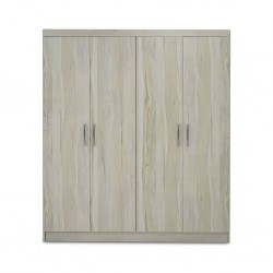 Sion Wardrobe 4 Doors In Melamine MDF