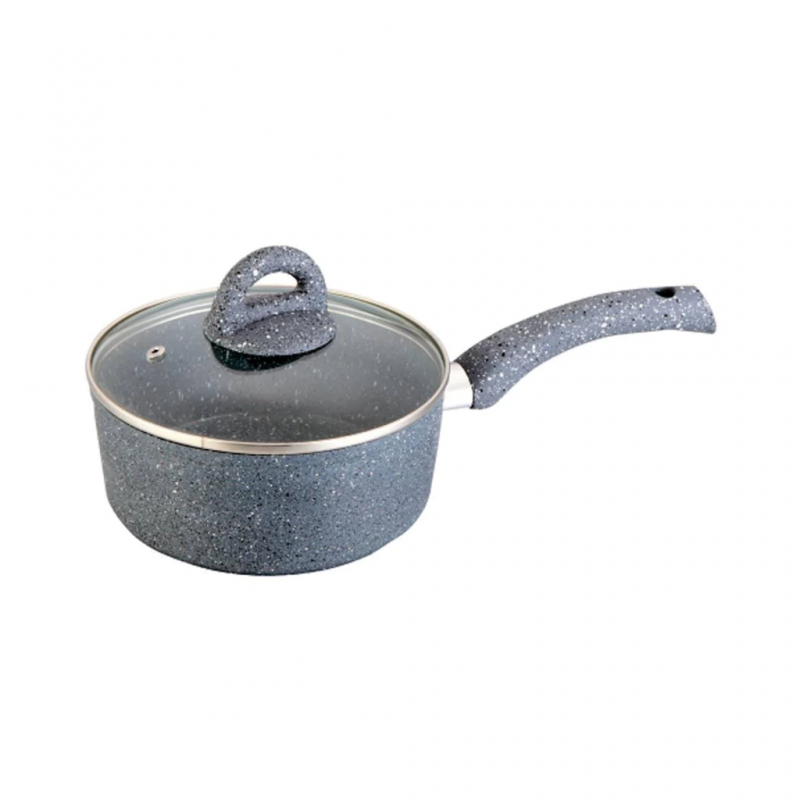 Wonderchef WON306 18cm 2YW Granite Saucepan W/Lid - 60004300