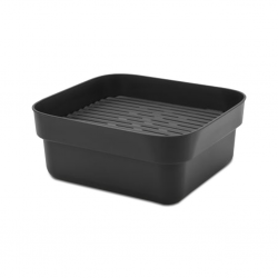 Brabantia 302664 Dark Grey Washing Up Bowl With Drying Tray 5YW "O"