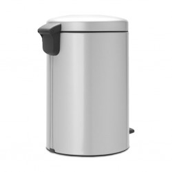 Brabantia 114069 20L Metallic Grey Newlcon Pedal Bin 10YW "O"