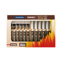 Tramontina 21199/909 Brown 12pcs Braai Set "O"