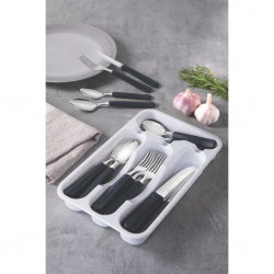 Tramontina 23299/683 25pcs Black Cutlery Set "O"