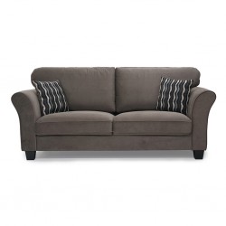 Casper 3 Seater Brown Col...