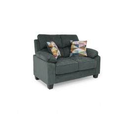 Sammy 2 Seater Sorrento Pewter Col Fabric