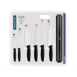 Tramontina 23498/045 7pcs Knives Set - Magnetic Knife Holder "O"