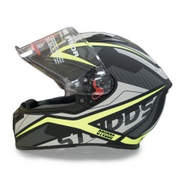 Studds Thunder D4 M/Black N5 BL 06714 Helmet