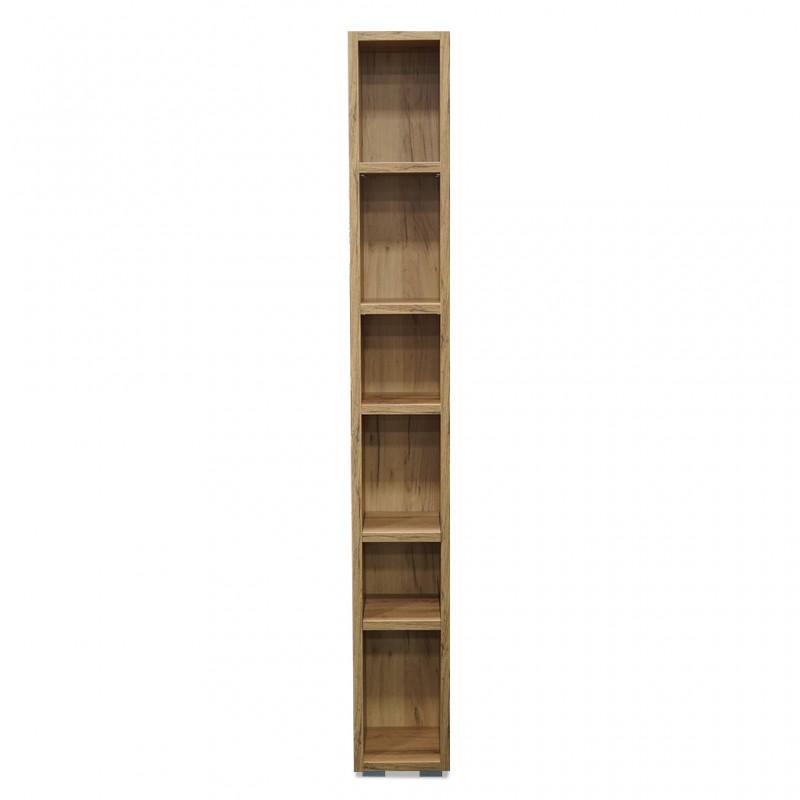 Image Bookshelf 6 Tiers Golden Oak Color Ref: 2635