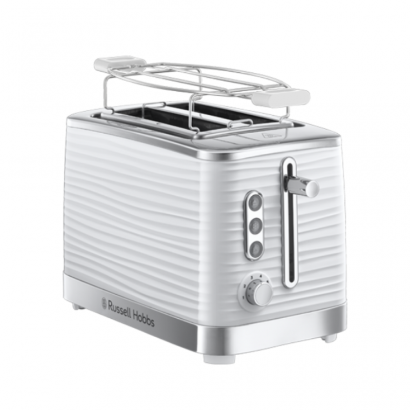 Russell Hobbs 24370-56 White Inspire 2 Slice Toaster 2YW "O"