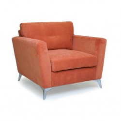 Loft 1 Seater in Paprika Col Fabrics