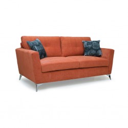 Loft 3 Seater in Paprika Col Fabrics