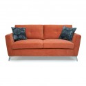 Loft 3 Seater in Paprika Col Fabrics