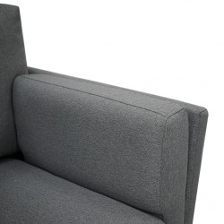 Burbank 3 Seater in Grey Col Fabric