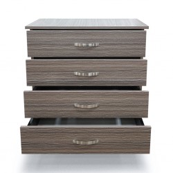 Colton Chest of Drawers Grey MDF